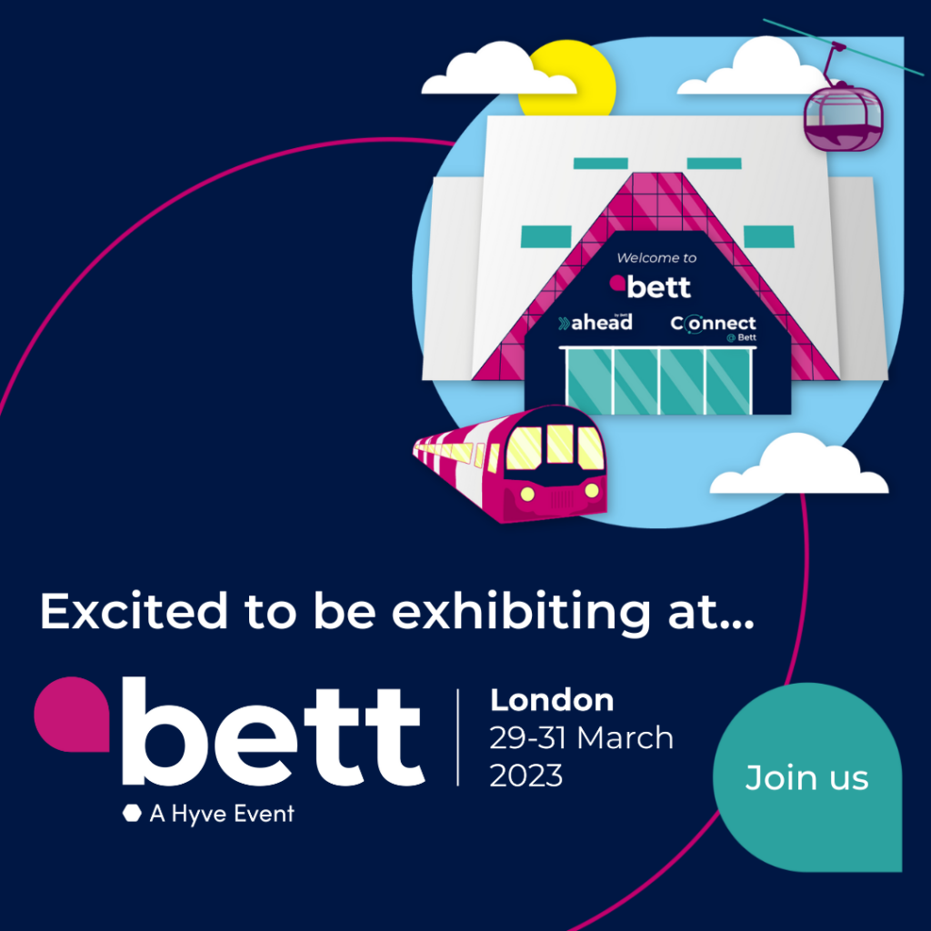 Bett 2023 & ONVU Learning Event Banner
